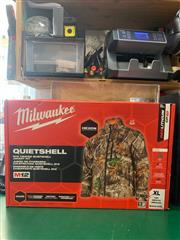 Milwaukee M12 Quietshell Camo Heated Jacket Kit Size XL M101C-21XL